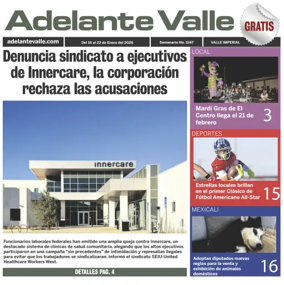 Cover of Adelante Valle