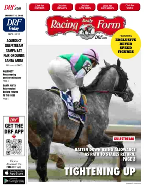 Cover of Daily Racing Form National Digital Edition