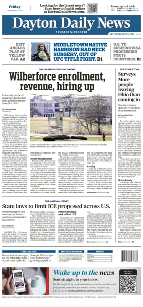 Cover of Dayton Daily News