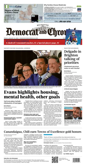 Cover of Democrat and Chronicle