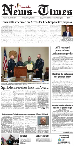 Cover of El Dorado News-Times (VCID - Camden News)