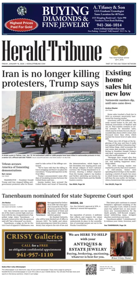Cover of Herald-Tribune
