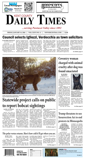 Cover of Kent County Daily Times