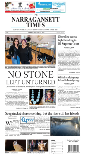 Cover of Narragansett Times