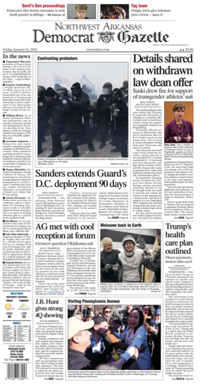 Cover of Northwest Arkansas Democrat-Gazette