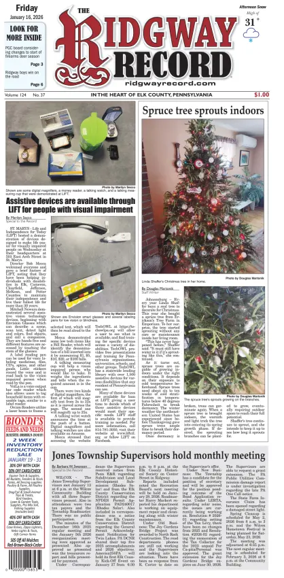 Cover of Ridgway Record