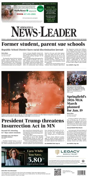 Cover of Springfield News-Leader