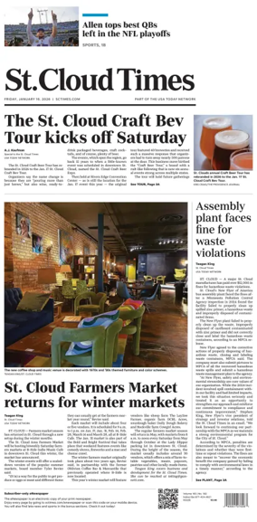Cover of St. Cloud Times