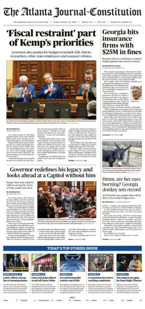 Cover of The Atlanta Journal-Constitution