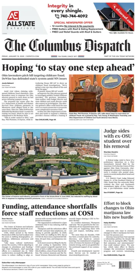 Cover of The Columbus Dispatch