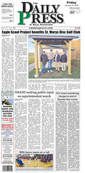 Cover of The Daily Press