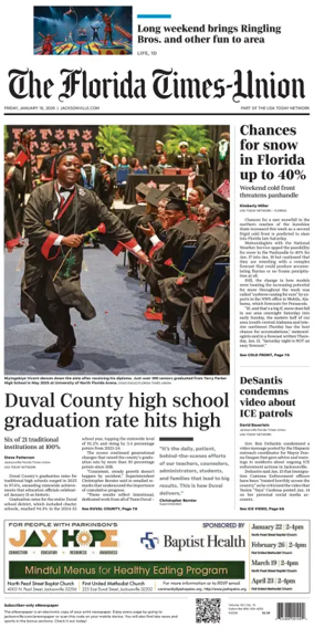 Cover of The Florida Times-Union