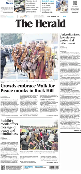 Cover of The Herald (Rock Hill)