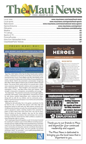 Cover of The Maui News