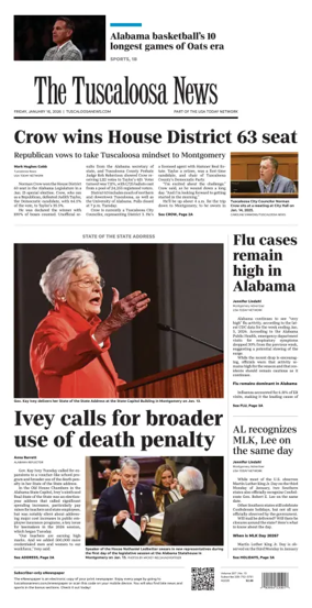 Cover of The Tuscaloosa News