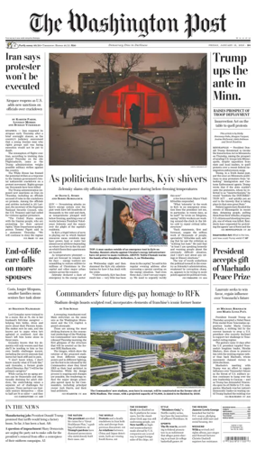 Cover of The Washington Post