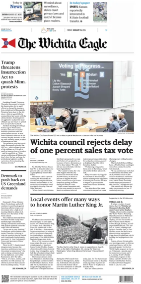 Cover of The Wichita Eagle