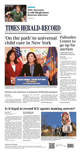 Cover of Times Herald-Record