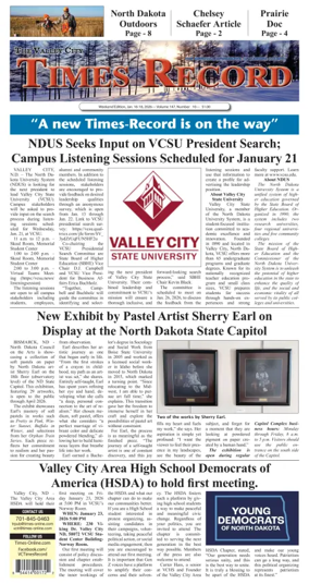 Cover of Valley City Times-Record