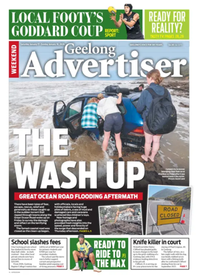 Cover of Geelong Advertiser