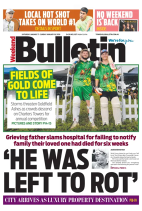 Cover of Townsville Bulletin