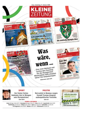 Cover of Kleine Zeitung Steiermark