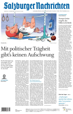 Cover of Salzburger Nachrichten