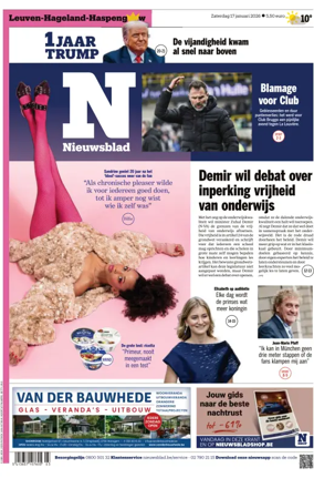 Cover of Het Nieuwsblad