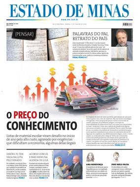 Cover of Estado de Minas (Brazil)