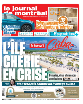 Cover of Le Journal de Montreal