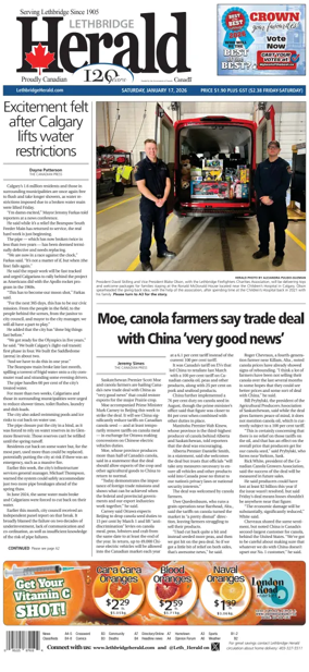 Cover of Lethbridge Herald