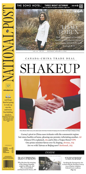 Cover of National Post - (Latest Edition)