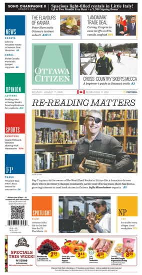 Cover of Ottawa Citizen