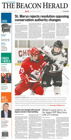 Cover of The Beacon Herald