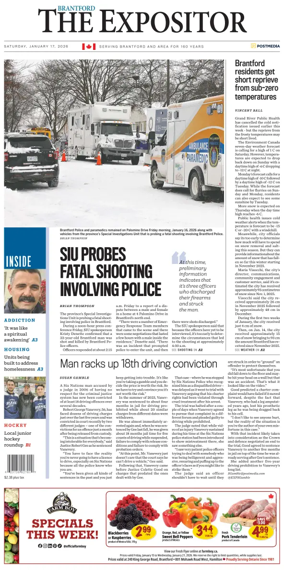 Cover of The Expositor (Brantford)