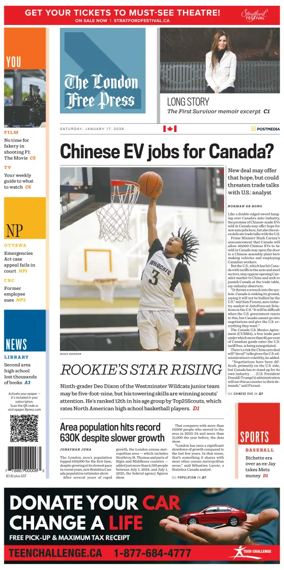 Cover of The London Free Press