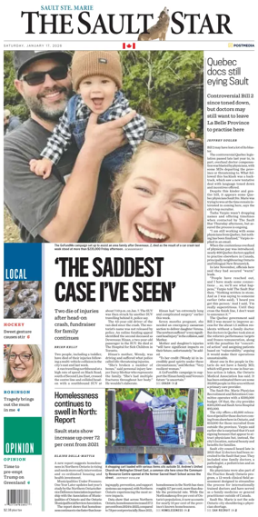 Cover of The Sault Star
