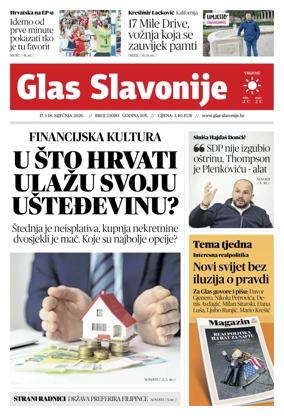 Cover of Glas Slavonije