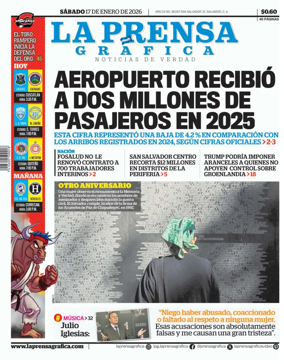 Cover of La Prensa Grafica