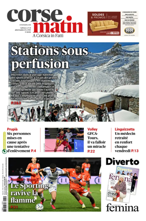 Cover of Corse Matin