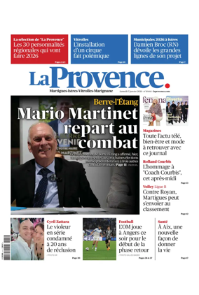 Cover of La Provence Martigues-Istres-Vitrolles-Marignane