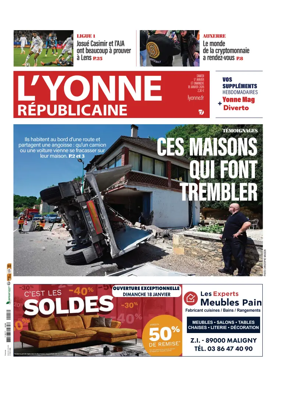 Cover of L'Yonne Republicaine