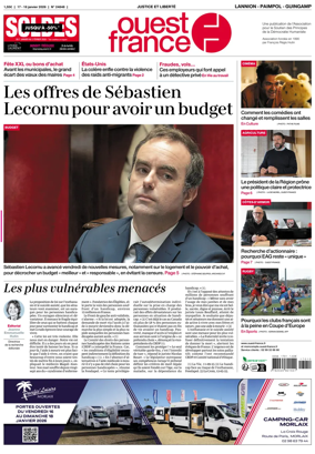 Cover of Ouest-France (Lannion / Paimpol / Guingamp)
