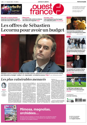 Cover of Ouest France (Pays d'Auge)