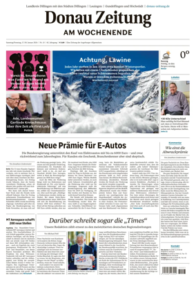 Cover of Donau Zeitung
