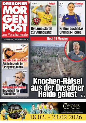 Cover of Dresdner Morgenpost