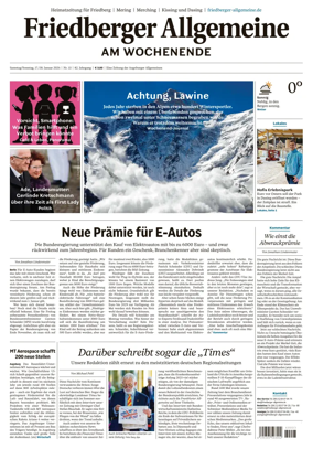 Cover of Friedberger Allgemeine