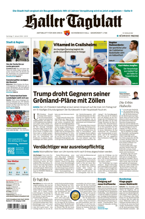Cover of Haller Tagblatt