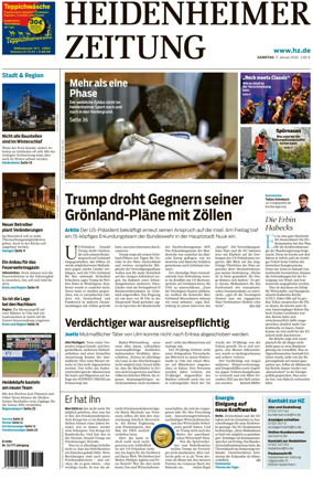 Cover of Heidenheimer Zeitung