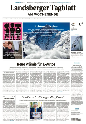 Cover of Landsberger Tagblatt